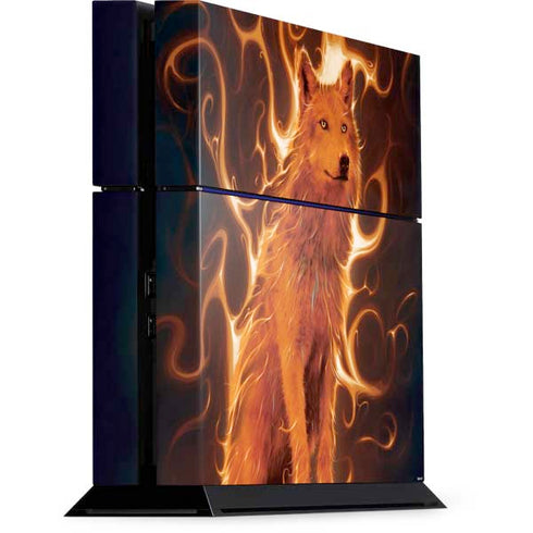 Phoenix Wolf by Vincent Hie PlayStation PS4 Skins