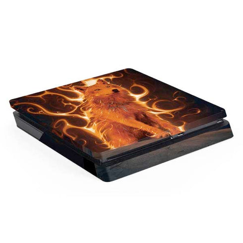 Phoenix Wolf by Vincent Hie PlayStation PS4 Skins