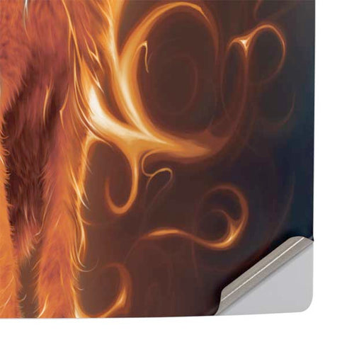 Phoenix Wolf by Vincent Hie PS5 Pro Console Skin