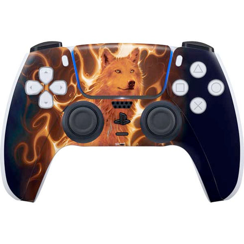 Phoenix Wolf by Vincent Hie PlayStation PS5 Skins