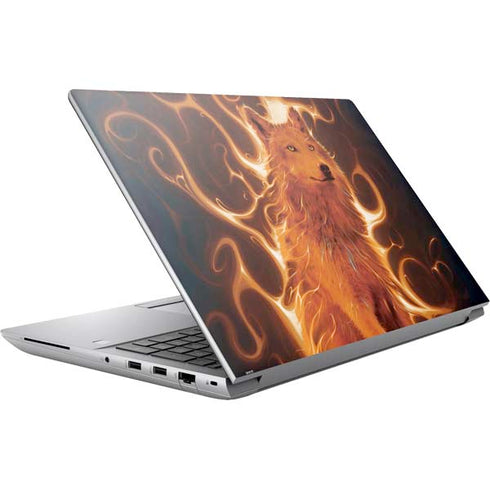 Phoenix Wolf by Vincent Hie HP ZBook Fury 16 G10 Skin