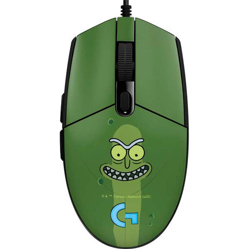 Adult Swim Rick and Morty Pickle Rick G203 Prodigy RGB Wired Gaming Mouse Skin