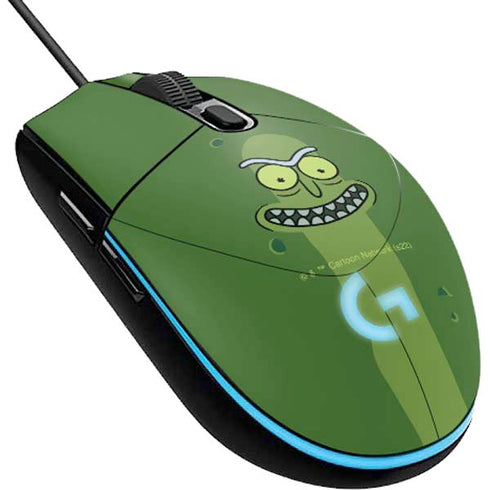 Adult Swim Rick and Morty Pickle Rick G203 Prodigy RGB Wired Gaming Mouse Skin