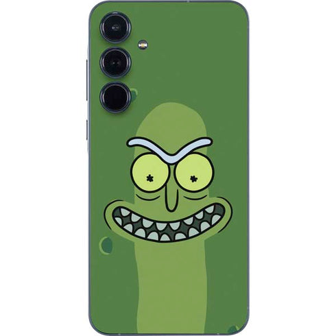 Adult Swim Rick and Morty Pickle Rick Galaxy A55 5G Skin