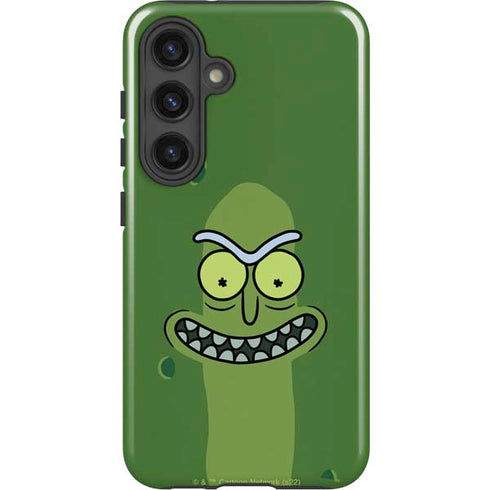 Adult Swim Rick and Morty Pickle Rick Galaxy S25 Plus Impact Case