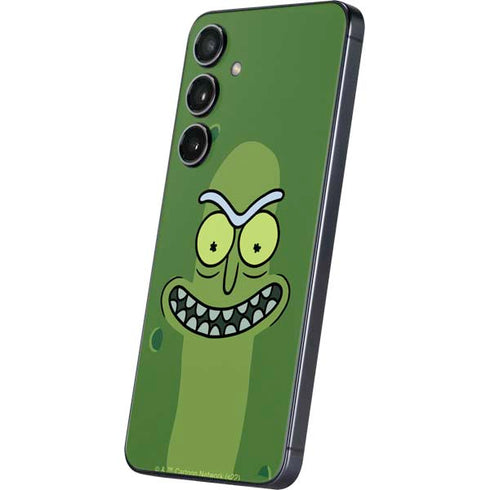 Adult Swim Rick and Morty Pickle Rick Galaxy S24 Plus Skin