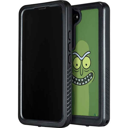 Adult Swim Rick and Morty Pickle Rick Galaxy S24 Waterproof Case