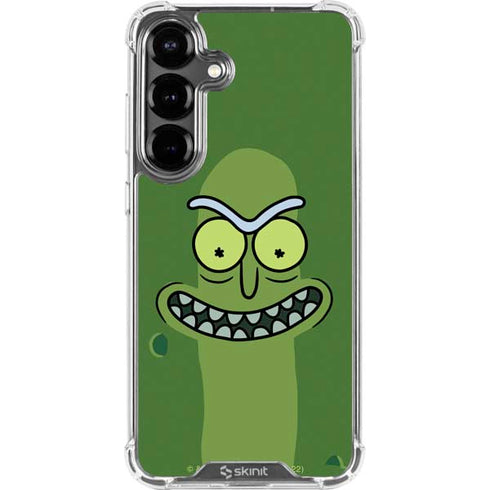 Adult Swim Rick and Morty Pickle Rick Galaxy S26 Clear Case