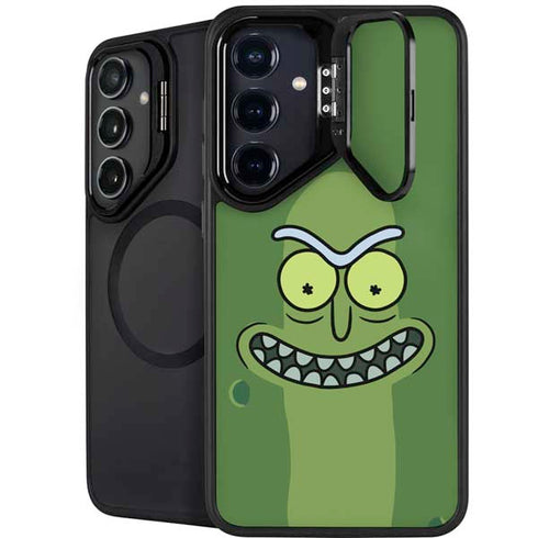 Adult Swim Rick and Morty Pickle Rick Galaxy S26 Plus Kickstand Case