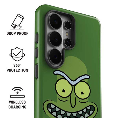 Adult Swim Rick and Morty Pickle Rick Galaxy S26 Ultra Impact Case