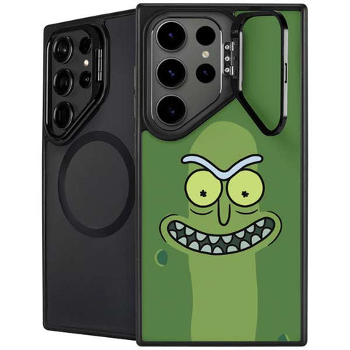 Adult Swim Rick and Morty Pickle Rick Galaxy S26 Ultra Kickstand Case
