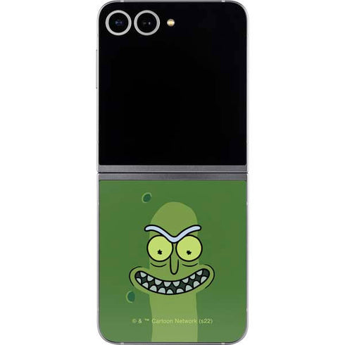 Adult Swim Rick and Morty Pickle Rick Galaxy Z Flip6 Skin