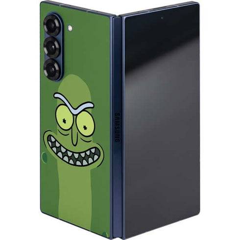 Adult Swim Rick and Morty Pickle Rick Galaxy Z Fold6 Skin