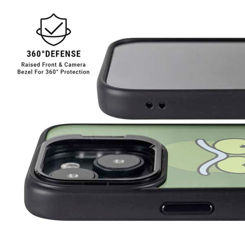 Adult Swim Rick and Morty Pickle Rick iPhone 14 Kickstand Case