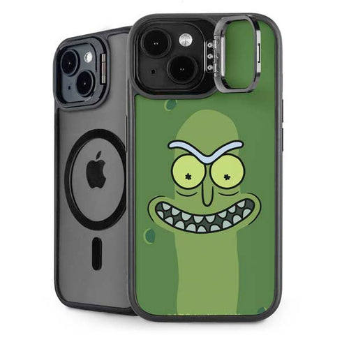 Adult Swim Rick and Morty Pickle Rick iPhone 14 Plus Kickstand Case