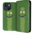 Adult Swim Rick and Morty Pickle Rick iPhone 15 Folio Case