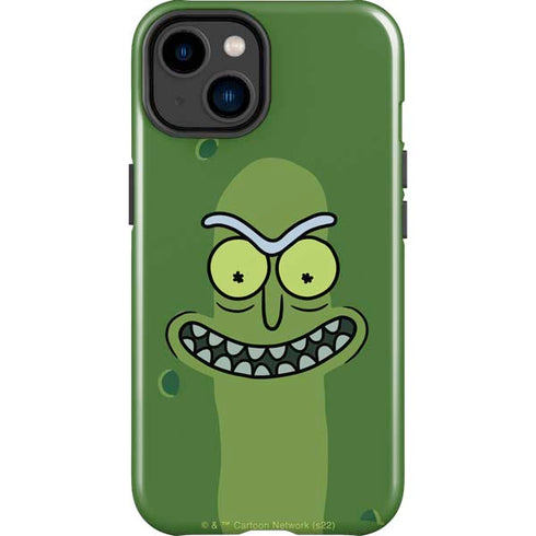 Adult Swim Rick and Morty Pickle Rick iPhone 15 Impact Case
