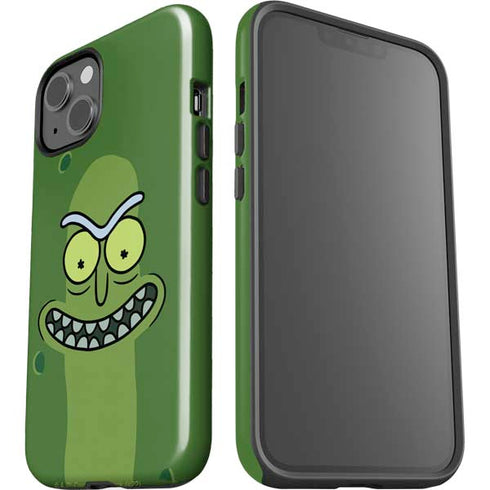 Adult Swim Rick and Morty Pickle Rick iPhone 15 Impact Case