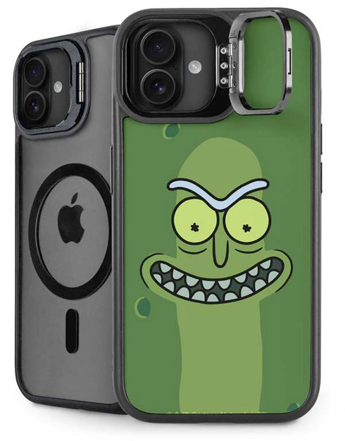 Adult Swim Rick and Morty Pickle Rick iPhone 16 Kickstand Case