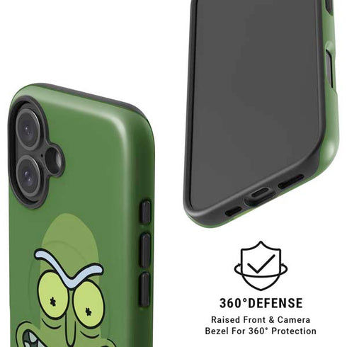 Adult Swim Rick and Morty Pickle Rick iPhone 16 Magsafe Impact Case