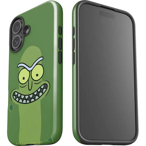 Adult Swim Rick and Morty Pickle Rick iPhone 16 Plus Impact Case