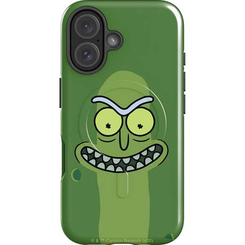 Adult Swim Rick and Morty Pickle Rick iPhone 16 Plus Magsafe Impact Case