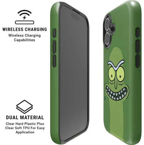 Adult Swim Rick and Morty Pickle Rick iPhone 16 Plus Magsafe Impact Case