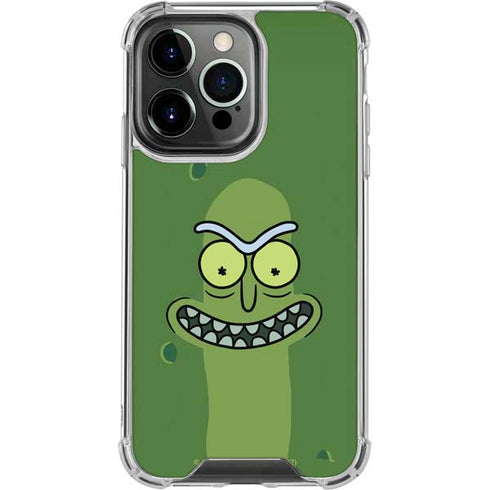 Adult Swim Rick and Morty Pickle Rick iPhone 16 Pro Clear Case