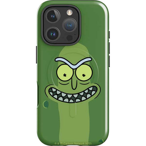 Adult Swim Rick and Morty Pickle Rick iPhone 16 Pro Magsafe Impact Case