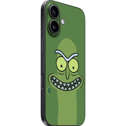 Adult Swim Rick and Morty Pickle Rick iPhone 16 Skin