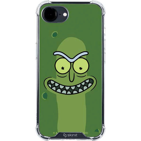 Adult Swim Rick and Morty Pickle Rick iPhone 16e Clear Case