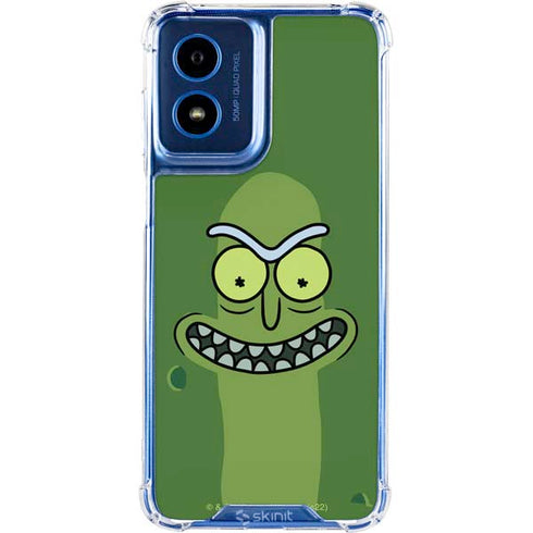 Adult Swim Rick and Morty Pickle Rick Moto G 5G (2024) Clear Case
