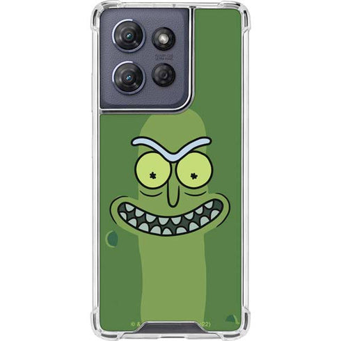 Adult Swim Rick and Morty Pickle Rick Moto G Stylus 5G (2025) Clear Case