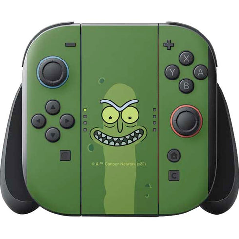 Adult Swim Rick and Morty Pickle Rick Nintendo Switch 2 (2025) with Joy-Con Skin