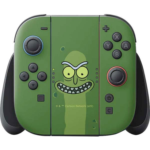 Adult Swim Rick and Morty Pickle Rick Nintendo Skins