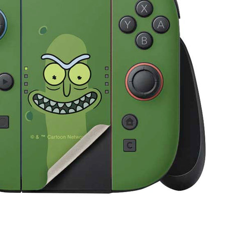 Adult Swim Rick and Morty Pickle Rick Nintendo Switch 2 (2025) Joy-Con Controller Skin