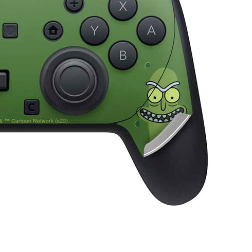 Adult Swim Rick and Morty Pickle Rick Nintendo Switch 2 (2025) Pro Controller Skin