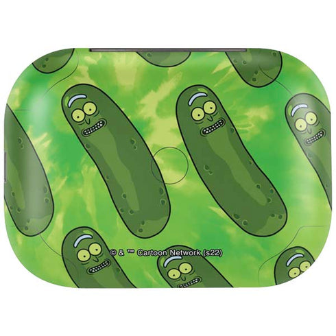 Adult Swim Rick and Morty Pickle Rick Pattern Amazon Echo Buds Skin