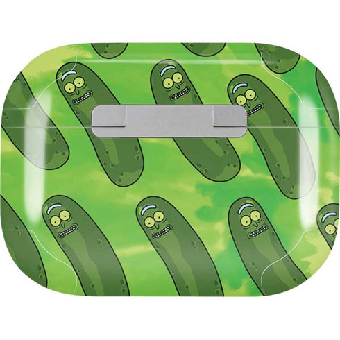 Adult Swim Rick and Morty Pickle Rick Pattern Apple AirPods Pro Skin