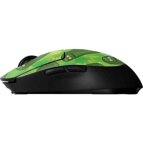 Adult Swim Rick and Morty Pickle Rick Pattern G Pro Wireless Gaming Mouse Skin
