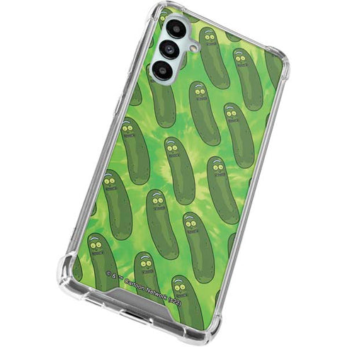Adult Swim Rick and Morty Pickle Rick Pattern Gabb Phone 4 Clear Case
