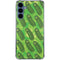 Adult Swim Rick and Morty Pickle Rick Pattern Galaxy A35 5G Clear Case