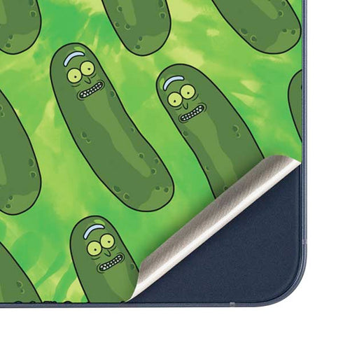 Adult Swim Rick and Morty Pickle Rick Pattern Galaxy A35 5G Skin