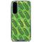 Adult Swim Rick and Morty Pickle Rick Pattern Galaxy A36 5G Clear Case