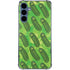 Adult Swim Rick and Morty Pickle Rick Pattern Galaxy A55 5G Clear Case