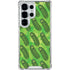 Adult Swim Rick and Morty Pickle Rick Pattern Galaxy S25 Ultra Clear Case