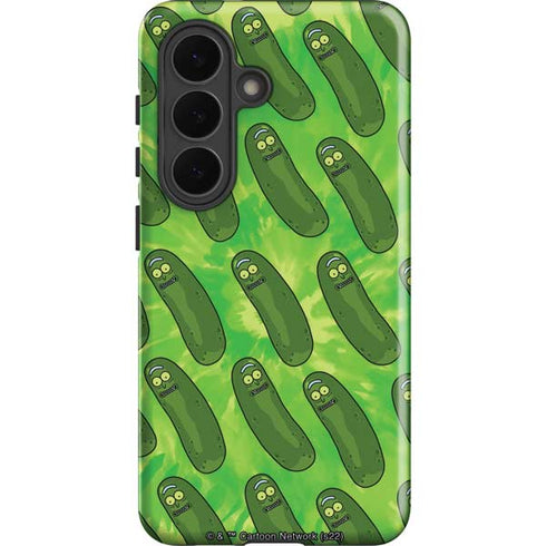 Adult Swim Rick and Morty Pickle Rick Pattern Galaxy S26 Plus Impact Case
