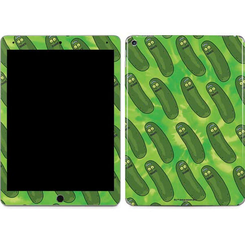 Adult Swim Rick and Morty Pickle Rick Pattern iPad Skins