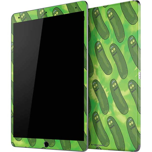 Adult Swim Rick and Morty Pickle Rick Pattern iPad Skins