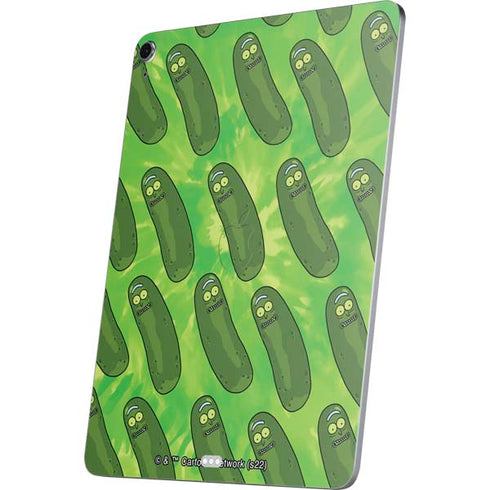 Adult Swim Rick and Morty Pickle Rick Pattern Apple iPad Air Skin